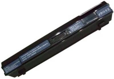 Laptop Battery for Acer Aspire one UM09A75, 6 cells 4400mAh Black