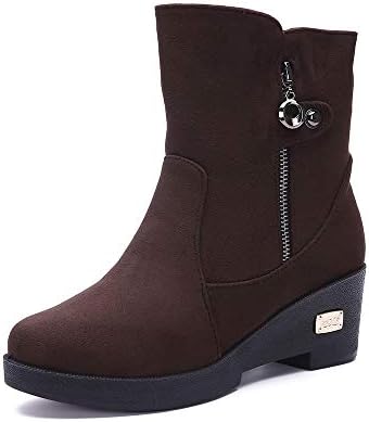 Womens Ladies Winter Shoes Boots Fur Lining Warm Snow Boots Outdoor Ankle Booties Shoes Size