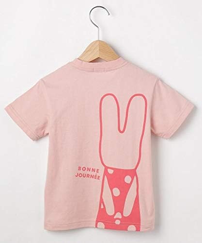 Amazon ハッシュアッシュ キッズ Hushush Kids 80 110cm コットン100ダモンヌプリントtシャツ ライトパープル 081 80 80cm Tシャツ カットソー 通販