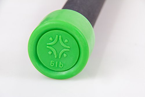 Fitness Republic Sculpting Exercise Bar 6 lbs (Weighted bar/Workout bar)