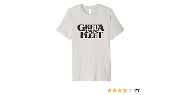 Official Greta Van Fleet Black Logo 
