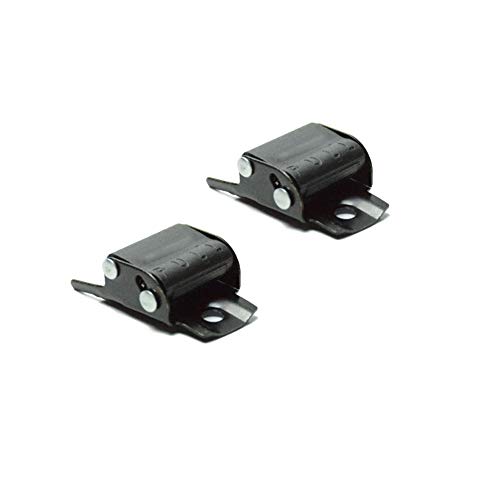 AMEYXGS 2pcs Replacements Inline Roller Skating Shoes Energy Strap with Screws Nuts Skates Buckles Accessory (Black) - Thumbnail 6