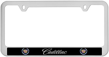 Cadillac (2000-2013 Logo ABS Plastic Satin Finish License Plate Frame