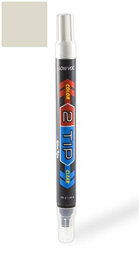 ColorRite 2Tip Hyundai Genesis Automotive Touch-up Paint - Hyper Silver Metallic Clearcoat NY - Color-and-Clearcoat Package