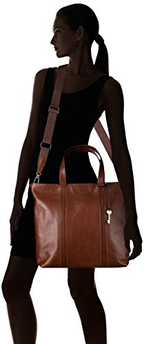Work Tote-Brown Fossil Maya
