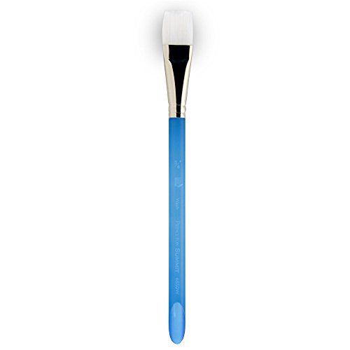 Princeton Artist Brush Summit, Brushes for Watercolor and Acrylic Series 6850, Wash White Synthetic Hair, Size 3/4 in