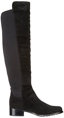 Blondo Women's Velma Waterproof Riding Boot, Black Suede, 5.5 M US