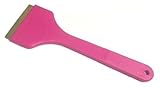 Pink Brass Blade Ice Scraper