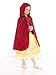 Little Adventures Traditional Hooded Princess Cloaks (Red, L/XL Age 5-9) - Machine Washable Child Pretend Play and Party Dress-up with No Glitter