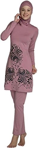 YEESAM Muslim Swimsuit Islamic Full Cover Modest Swimwear Beachwear Burkini