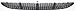 OE Replacement Mercedes-Benz E320/E350 Front Bumper Grille (Partslink Number MB1036106)