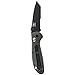 Benchmade - Mini Griptilian 557 Knife, Serrated Tanto, Coated Finish, Olive Handle