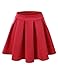 J.TOMSON Women's Classy Basic All Around Pleated Skater Skirt