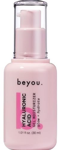 Beyou. Skin Booster Hyaluronic Acid Oil-Free Gel Moisturizer, Glow, Brighten, Hydrate, Sensitive Skin, 1.01 fl oz