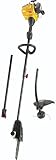 Poulan Pro 967228702 PP28PDT 25cc 2-Cycle Cutting Bar Pole Pruner and Trimmer Head Included, 8-Inch