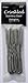 3 Pack 3 Inch Crinkled Snagless Amish Steel Hair Pins (36 Pins)