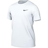 Nike Men's Team Legend Short Sleeve Tee Shirt, Dri-Fit (US, Alpha, X-Large, Regular, Regular, White)