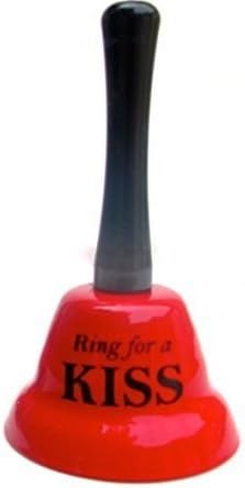 Red kiss hand Bell, ring bell for kiss, Christmas lovers gift. 16 go