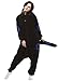 Sayadress Unisex Women Men Animal Costume Pyjama Adorable Hooded Blue Umbreon X-Large