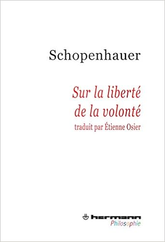 Sur La Liberte De La Volonte Amazon Fr Schopenhauer Arthur Livres