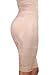 SHINE High Waist Trainer Corset Women Neoprence Worked Out Sweat Bodysuit & Pants,Beige,Medium