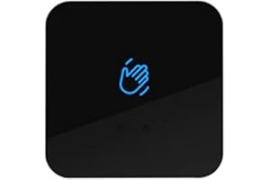 Touchless Infrared Sensor Switch for 12V/24V Systems, Contactless Control Button with Adjustable Sensing Distance 5-20cm, Del