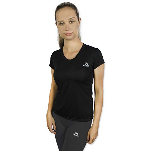 Camiseta Color Dry Workout Ss - Muvin - Cst-400 - Preto – EG