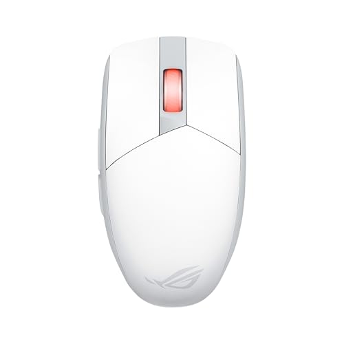 ASUS ROG Strix Impact III Wireless White Gaming-Maus