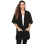 luxilooks Bed Shawl Blanket Cover Warm Scarf Bed Jacket Cape with Pockets for Women luxilooks Bed Shawl Blanket Cover Warm Scarf Bed Jacket Cape with Pockets for Women