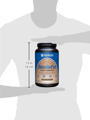 MRM - Whey Protein Isolate, Supports Muscle Building & Recovery, 100% All Natural (Chocolate Malt, 2.03 lbs)