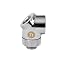 Thermaltake Pacific DIY LCS Chrome G1/4 45 & 90 Degree Adapter Fitting Cooling - CL-W053-CU00SL-A primary