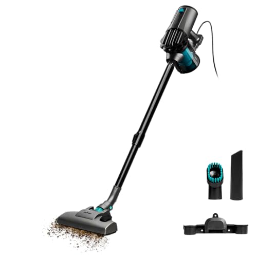 Aspiradora Escoba con Cable Conga Thunderbrush 560 Neo. 600 W, 2 en 1, Tecnología ciclónica, Filtro de Alta eficiencia, Radio de acción 6 Metros, Incluye 2 Accesorios, Cable 4,5 m