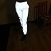 PINK ELEPHANT Womens Reflective Jogger Pants Bright Hip Hop Dance High Visibility Night Silver for Safety Cycling Jogging