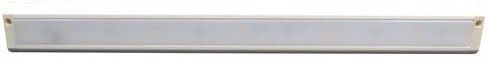 Morris Products LED Dimmable Under Cabinet Lighting Unit – Color Tunable, Driverless Technology – For Work Surfaces, Kitchen Counter Tops - White Steel Housing, 3K-4K, 9 Watts, 18” L