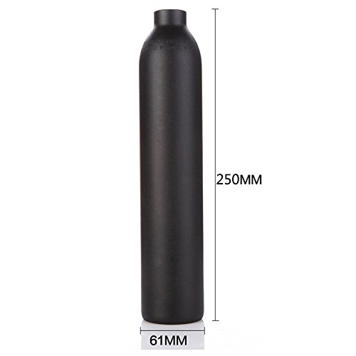 image for IORMAN 0.35L 4500psi Paintball Tank（Empty Bottle） Aluminum Air Cyc
