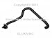 BMW e85 e90 e92 Water Hose from Thermostat GENUINE e82 e86 e88 e91 e93