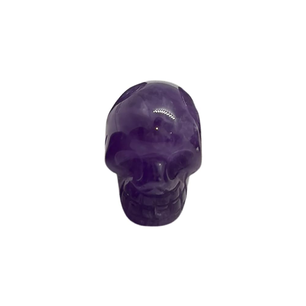 VIE Crystal Skull Head, 2cm, Amethyst