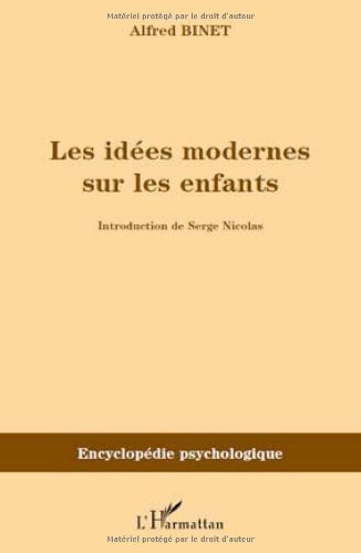 Les  idées modernes sur les enfants