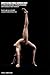 Anyota Female Seamless Body S25B 1/6 Scale Action Figures Dolls Full Silicone Super Flexible Suntan Medium Breast Size(Head Not Included)