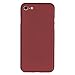 totallee iPhone 7 Case, Thinnest Cover Premium Ultra Thin Light Slim Minimal Anti-Scratch Protective - for Apple iPhone 7 The Scarf (Burgundy Red)
