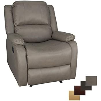 Amazon.com: Thomas Payne 377054 Majestic Chocolate Push Back Recliner