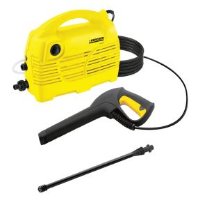 高圧洗浄機入門機種　小型でも洗浄能力は高い