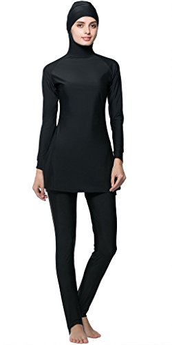 4 Ababalaya+Burkini+Islamic+Swimsuits+Surfing