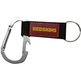 Pro Specialties Group NFL Washington Redskins Carabineer Keychain, Burgundy, One Size