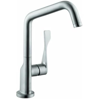 hansgrohe axor kitchen faucet citterio steel inch handle optik optic tall stainless luxury faucets standard sink single