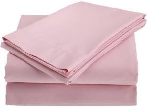 Jessica Sanders 1200 Thread Count Sheet Set 100% Egyptian Cotton Pink Queen