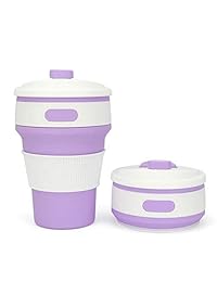 Vmay   Taza de café portátil plegable de silicona