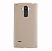 [Quick Window View] Smart view Protective Flip Cover Case Smart Sleep Wake Protection Rigid Shell Case for LG G Stylo / LG G4 Stylus (Gold)