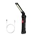 LED Work Light, Coquimbo Rechargeable Work Lights with Magnetic Base 360°Rotate and 5 Lighting Modes Ultra Bright COB Flashlight Inspection Lamp for Car Repair, Home Using and Emergency (Small)