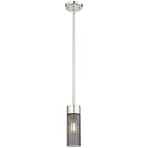 Innovations Lighting Empire - 1 Light Stem Hung Pendant in Modern Style-9.63 Inches Tall and 3.13 Inches Wide-Polished Nickel